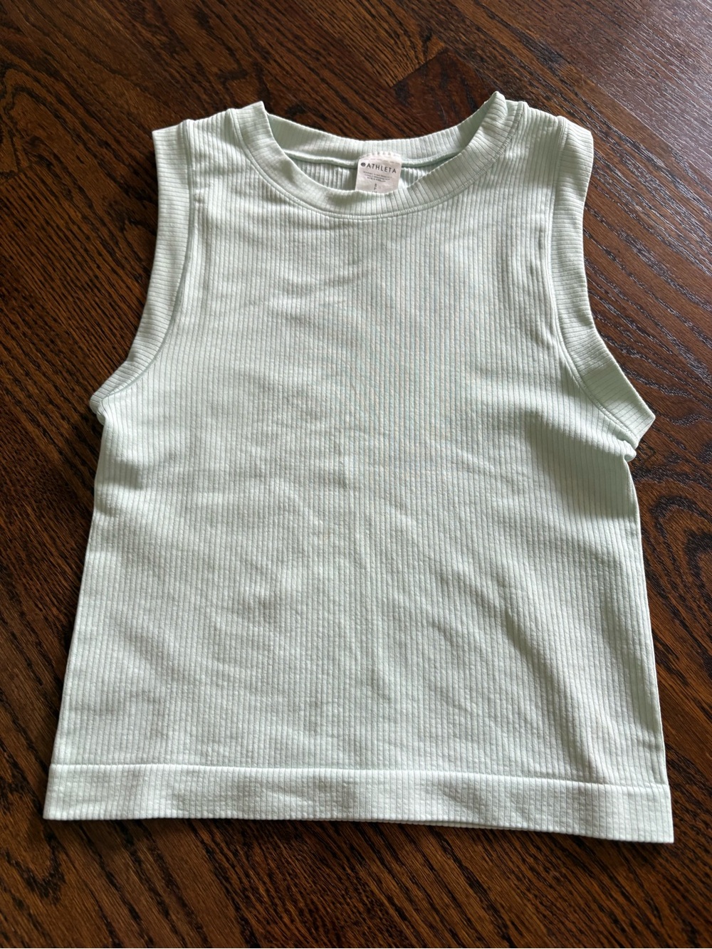 Athleta Sleeveless Ribbed Tank - Mint Green, Womens SP